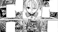 Vamola and Momo fighting as seen in Dandadan manga (Image credit: Shueisha)